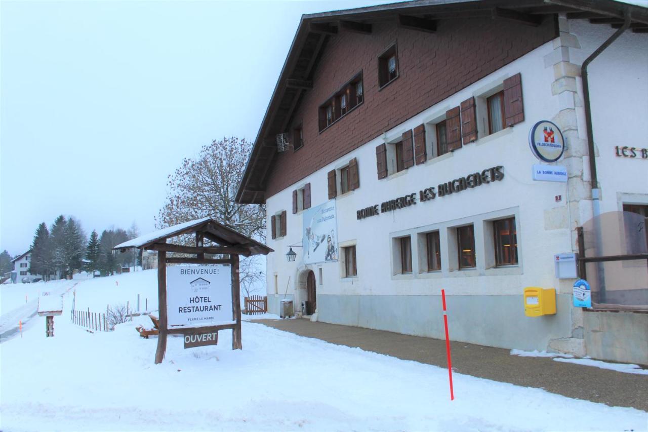 Bonne Auberge Les Bugnenets Le Paquier  Exterior foto